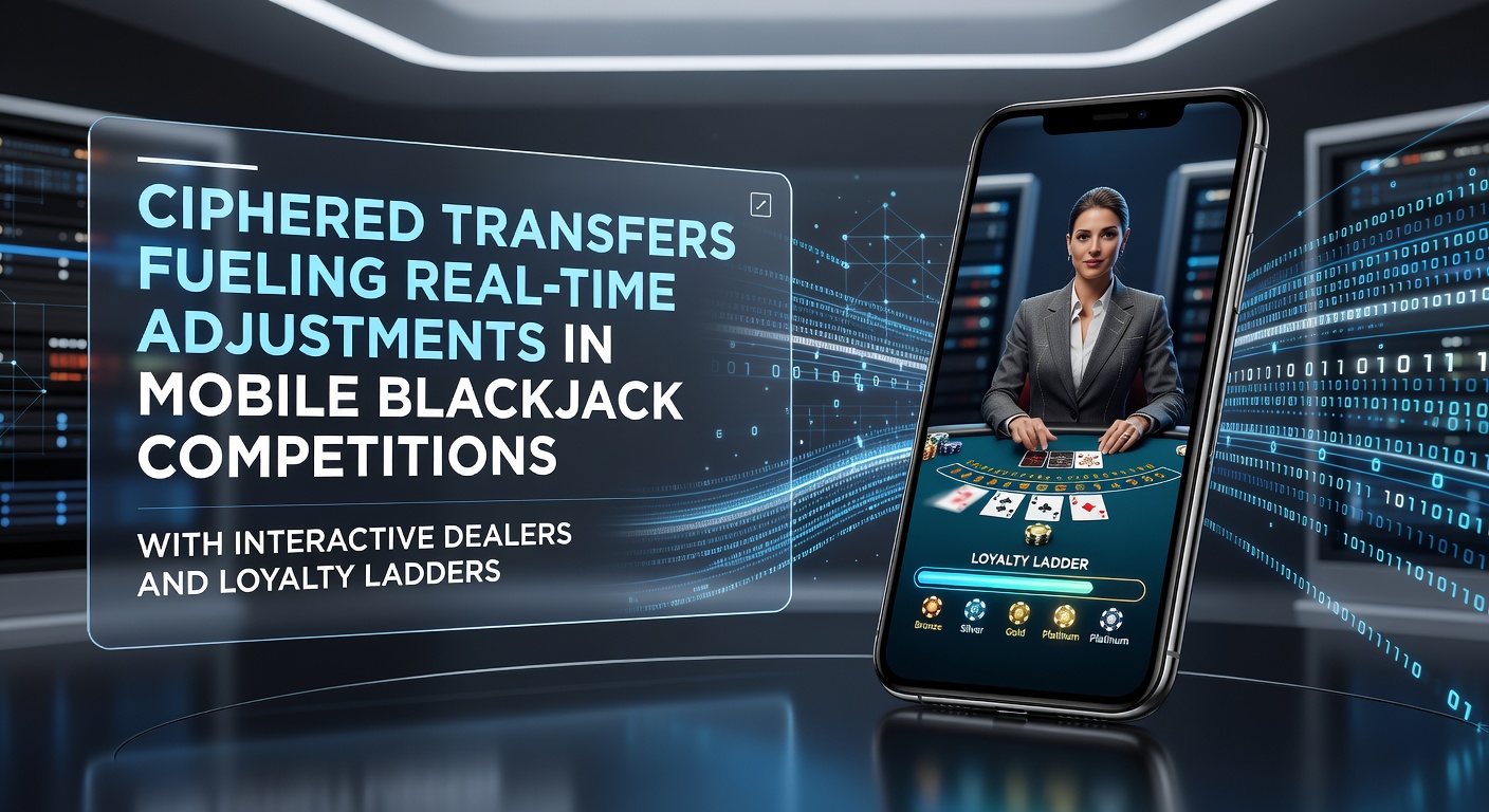 Verschlüsselte Transaktionen in mobilen Blackjack-Umgebungen mit interaktiven Dealern und Loyalitätsstufen