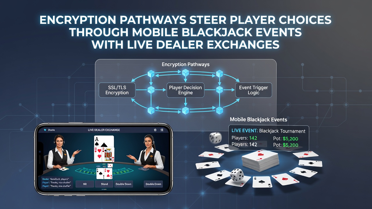 Mobile Blackjack-Turniere mit Live-Dealern, Verschlüsselung und gestaffelten Belohnungen