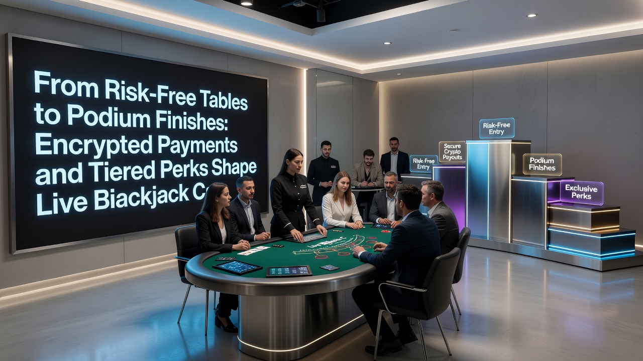 Mobile Blackjack-App mit Live-Dealer und VIP-Belohnungsanzeige