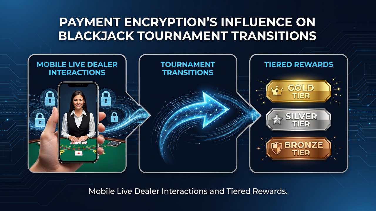Verschlüsselte Zahlungstransaktionen in mobilen Blackjack-Turnieren mit Live-Dealern