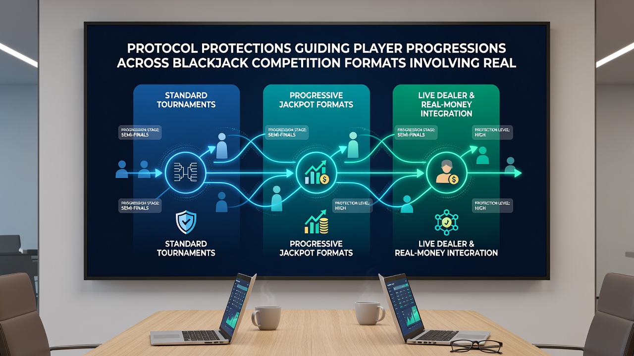 Darstellung von Spielerprogressionen und Belohnungstiers in Blackjack mit Live-Dealern